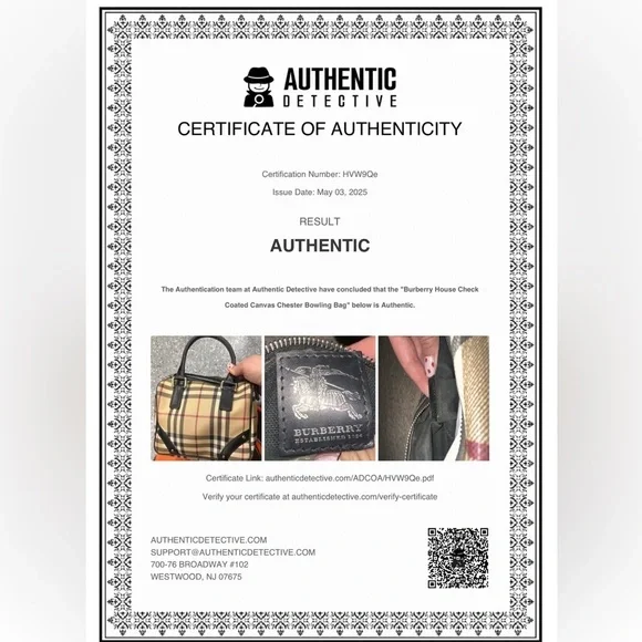 Vintage Y2K Burberry Chester House Check Coated Canvas Bowling Bag Satchel FLAWS Satchels